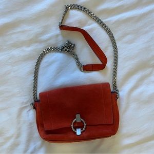 ZARA velvet purse